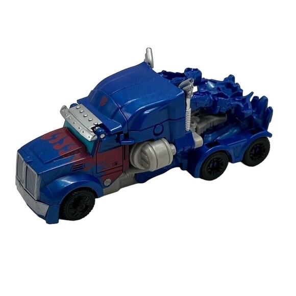 Transformers the Last Knight 1-Step Turbo Changer Optimus Prime 4.5" Figure 2017 - Picture 7 of 10